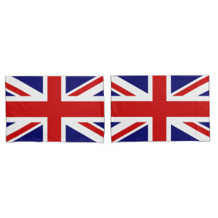 Funda De Cojín Bandera Union Jack del Reino Unido