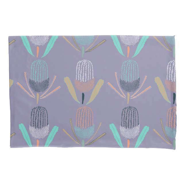 Funda De Cojín Banksia Lilac (Anverso)