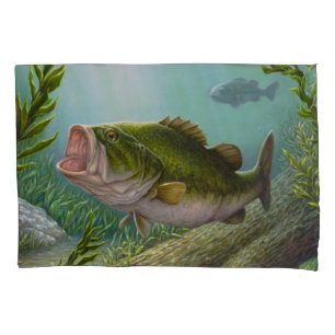 Funda De Cojín Bass Fish