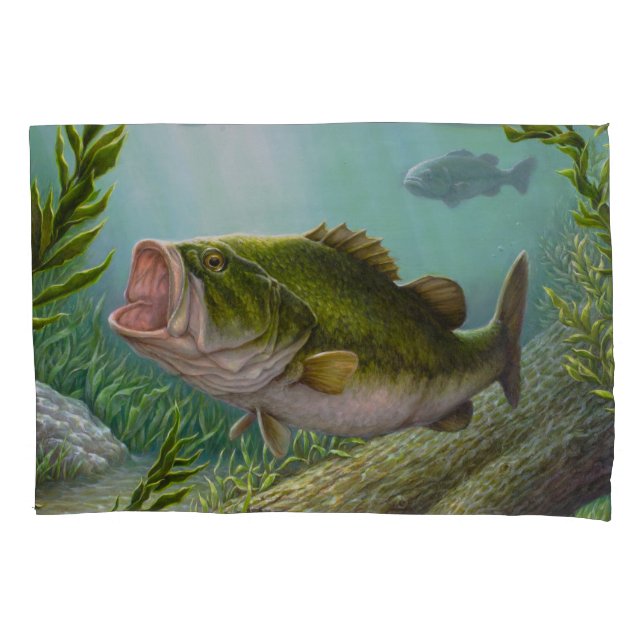 Funda De Cojín Bass Fish (Anverso)