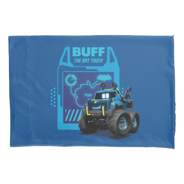 Funda De Cojín Batlleras™ Buff - El Camión de Murciélago (Anverso)