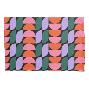 Funda De Cojín Bauhaus Mid Century Moderno Geométrico MCM Retro