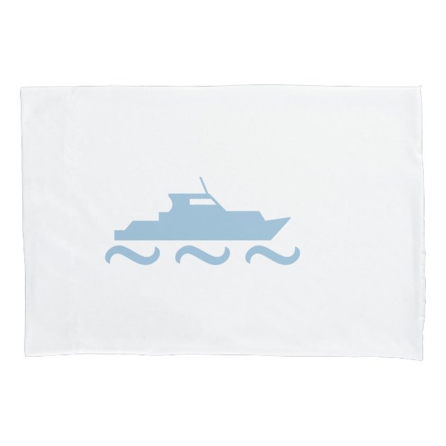 Funda De Cojín Bebé azul (Anverso)