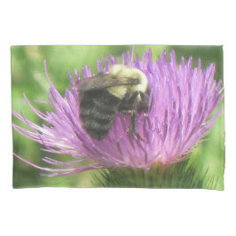 Funda De Cojín Bee On Thistle