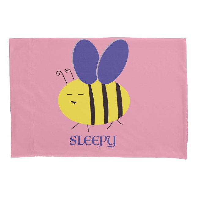 Funda De Cojín Bee Sleepy (Anverso)