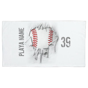 Funda De Cojín Béisbol rasgado