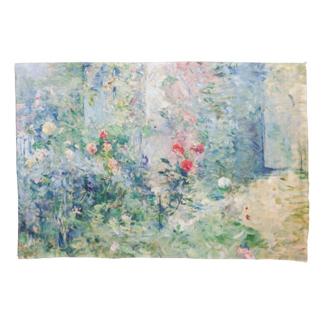 Funda De Cojín Berthe Morisot - El jardín de Bougival (Anverso)