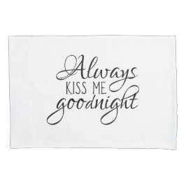 Funda De Cojín Béseme siempre buenas noches