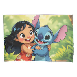 Funda De Cojín Beste Freunde fürs Leben – Lilo & Stitch  