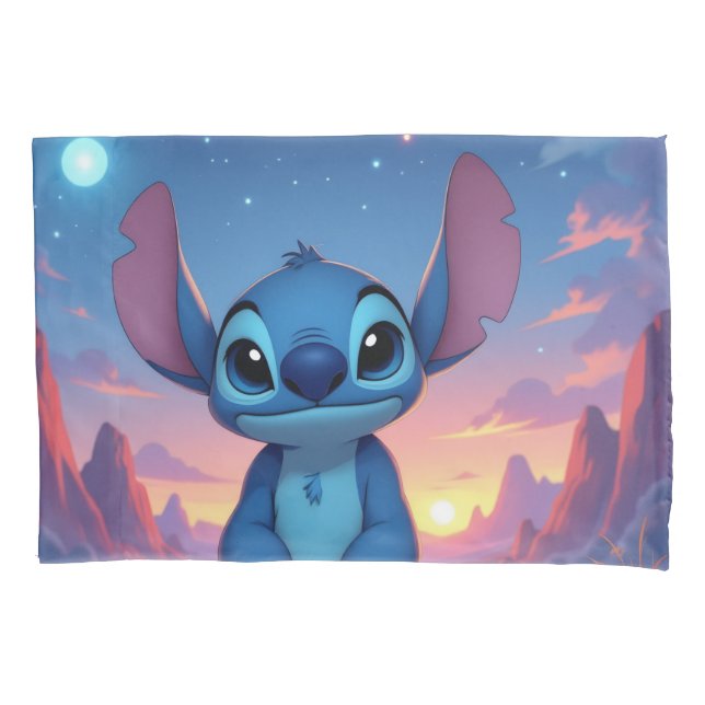 Funda De Cojín Beste Freunde fürs Leben – Lilo & Stitch   (Anverso)