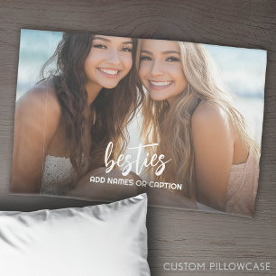 Funda De Cojín Bestias con foto y texto Personalizado - Script