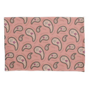 Funda De Cojín Biología de Paramecia Paisley Ciencia Malva