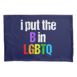 Funda De Cojín Bisexual divertido LGBTQ