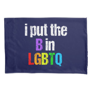 Funda De Cojín Bisexual divertido LGBTQ