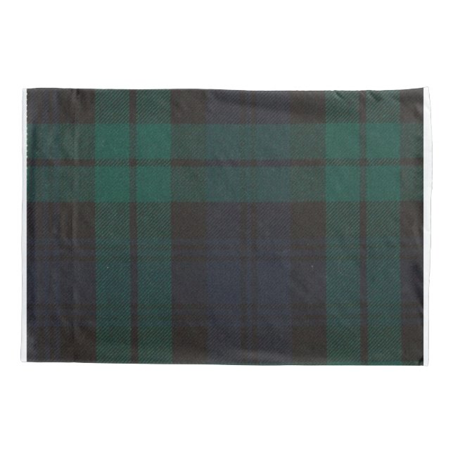 Funda De Cojín Black Watch Tartan (Reverso)