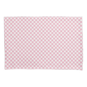 Funda De Cojín Blanco rosa búfalo