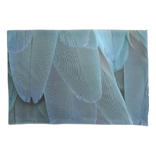 Funda De Cojín Blue Feather