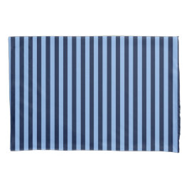 Funda De Cojín Blue on Blue Stripes