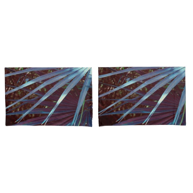 Funda De Cojín Blue Palmetto Dream (Anverso - Set)
