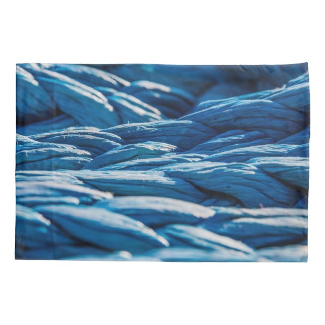 Funda De Cojín Blue Rope (Reverso)