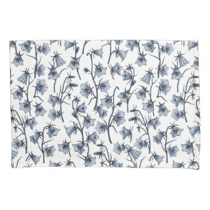 Funda De Cojín Bluebells, Harebells, Bellflowers