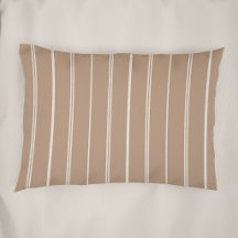 Boho Cálido Neutro Patrón de Rayas Minimalista Bei