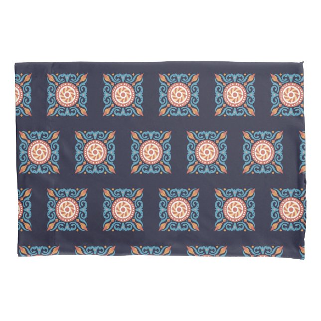 Funda De Cojín Boho Tile (Anverso)