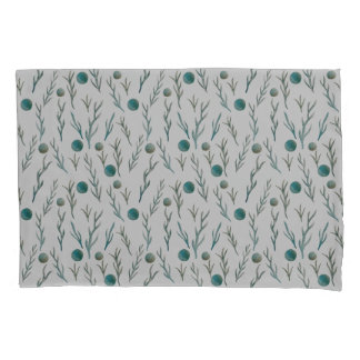 Funda De Cojín Bolsa de almohada de Gray Ferns