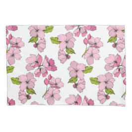 Funda De Cojín Bonito color rosa floral lindo Boho hermoso