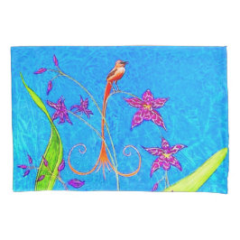 Funda De Cojín Bonito Pequeña Orquídea