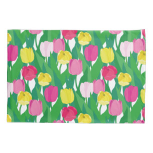 Funda De Cojín Bonitos tulipanes.