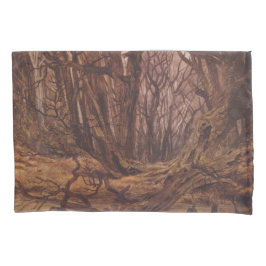 Funda De Cojín Bosque encantado de otoño