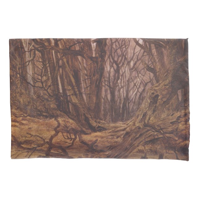 Funda De Cojín Bosque encantado de otoño (Anverso-izquierdo)