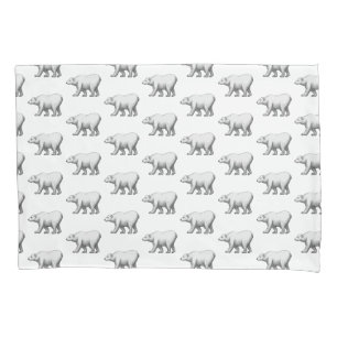 Funda De Cojín Bowdoin College Polar Bears