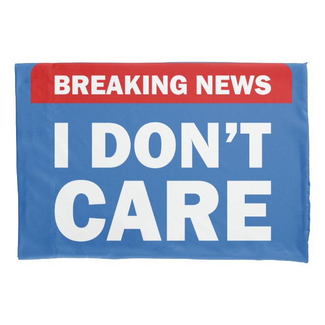 Funda De Cojín Breaking News (Anverso)