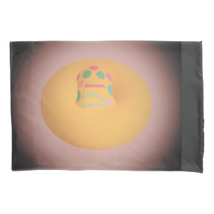 Funda De Cojín Brillante como un diseño artístico de rayos de sol