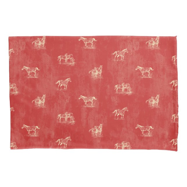 Funda De Cojín Bucking Bronco Pillowcase (Anverso)