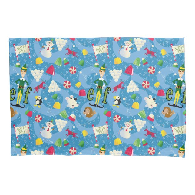 Funda De Cojín Buddy the Elf Personalizado Pattern (Anverso)