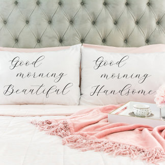 Funda De Cojín Buenos Días Hermoso, Buenos Días Bonito