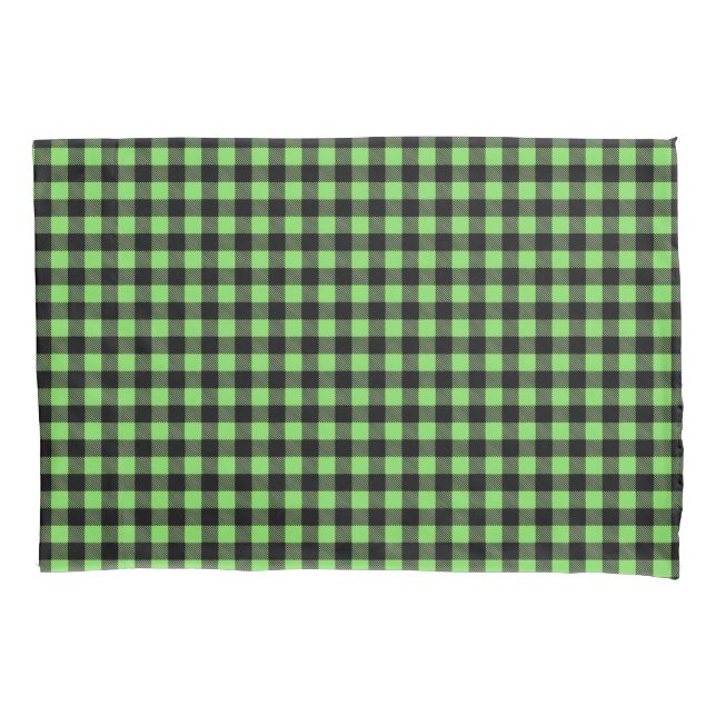 Funda De Cojín  Buffalo Plaid Pillowcase (Anverso)