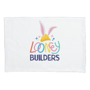 Funda De Cojín BUGS BUNNY BUILDERS™  Logotipo apilado de Gorra du