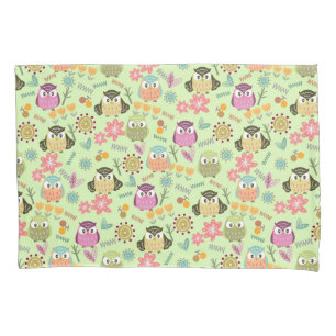 Funda De Cojín Búho Lindo.