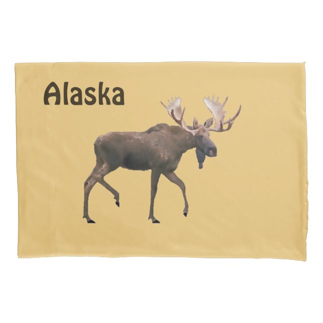 Funda De Cojín Bull Moose (Anverso)