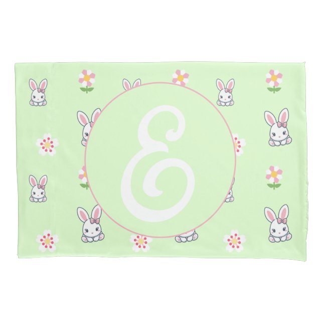 Funda De Cojín Bunny Bloom Delight (Anverso-izquierdo)