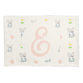 Funda De Cojín Bunny Bloom Delight