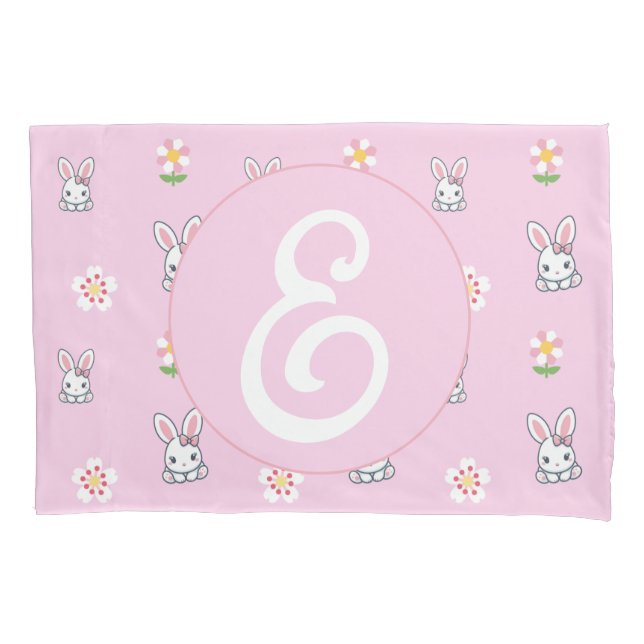 Funda De Cojín Bunny Bloom Delight (Anverso-izquierdo)