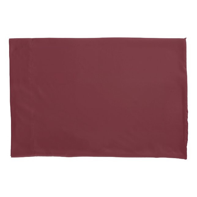 Funda De Cojín Burgundy Breathable & Cooling Sheets Hotel Luxury (Anverso)