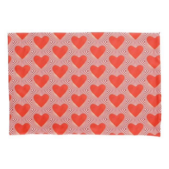 Funda De Cojín Burst de amor (Anverso)