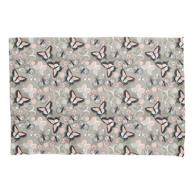 Funda De Cojín Butterflies In Flight  (Anverso)