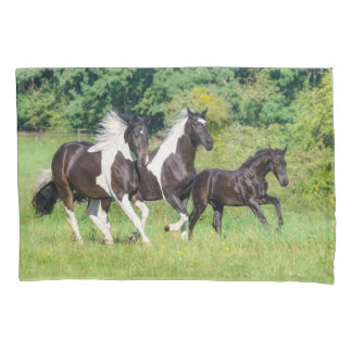 Funda De Cojín Caballo de Pinto de Barock con Gallopaje de Terner